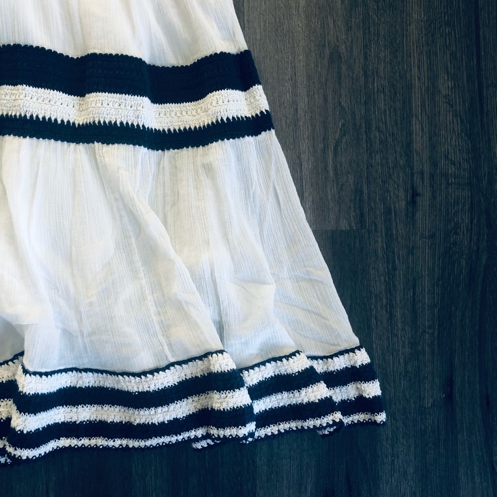 Calypso St. Barth Navy and White Maxi Dress in EUC - Picture 4 of 11
